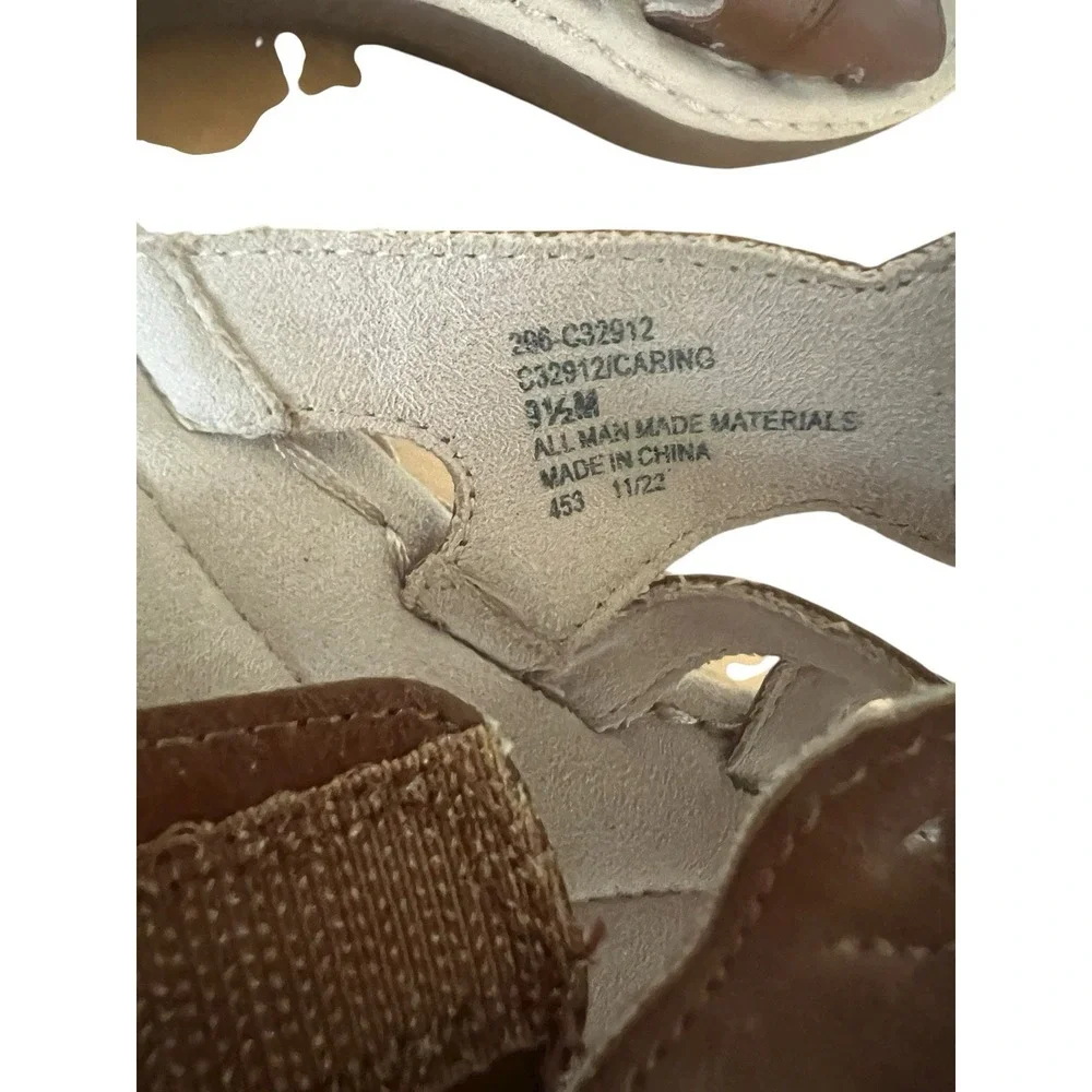 Women's CLIFFS By White Mountain Sandals Caring Size 9.5M‎ Super Cute